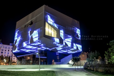 CaixaForum building Zaragoza, Aragon, Spain