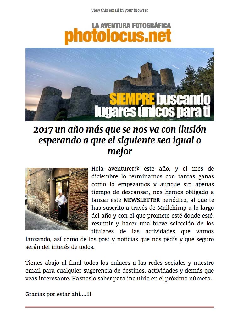 newsletterPhotolocus